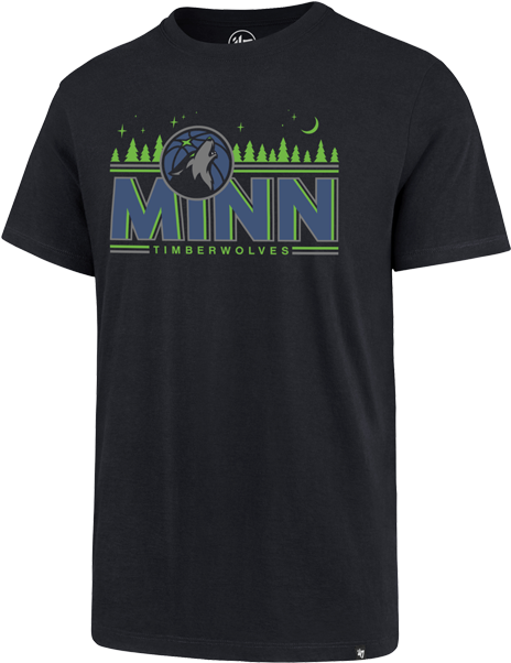 Minnesota Timberwolves Regional Super Rival T-shirt - Shirt (500x667), Png Download