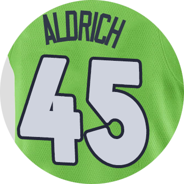 Minnesota Timberwolves Cole Aldrich - Sign (360x360), Png Download