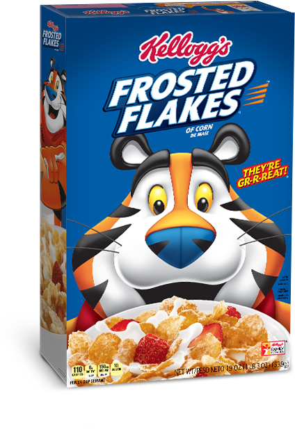 Frosted Flakes (424x618), Png Download
