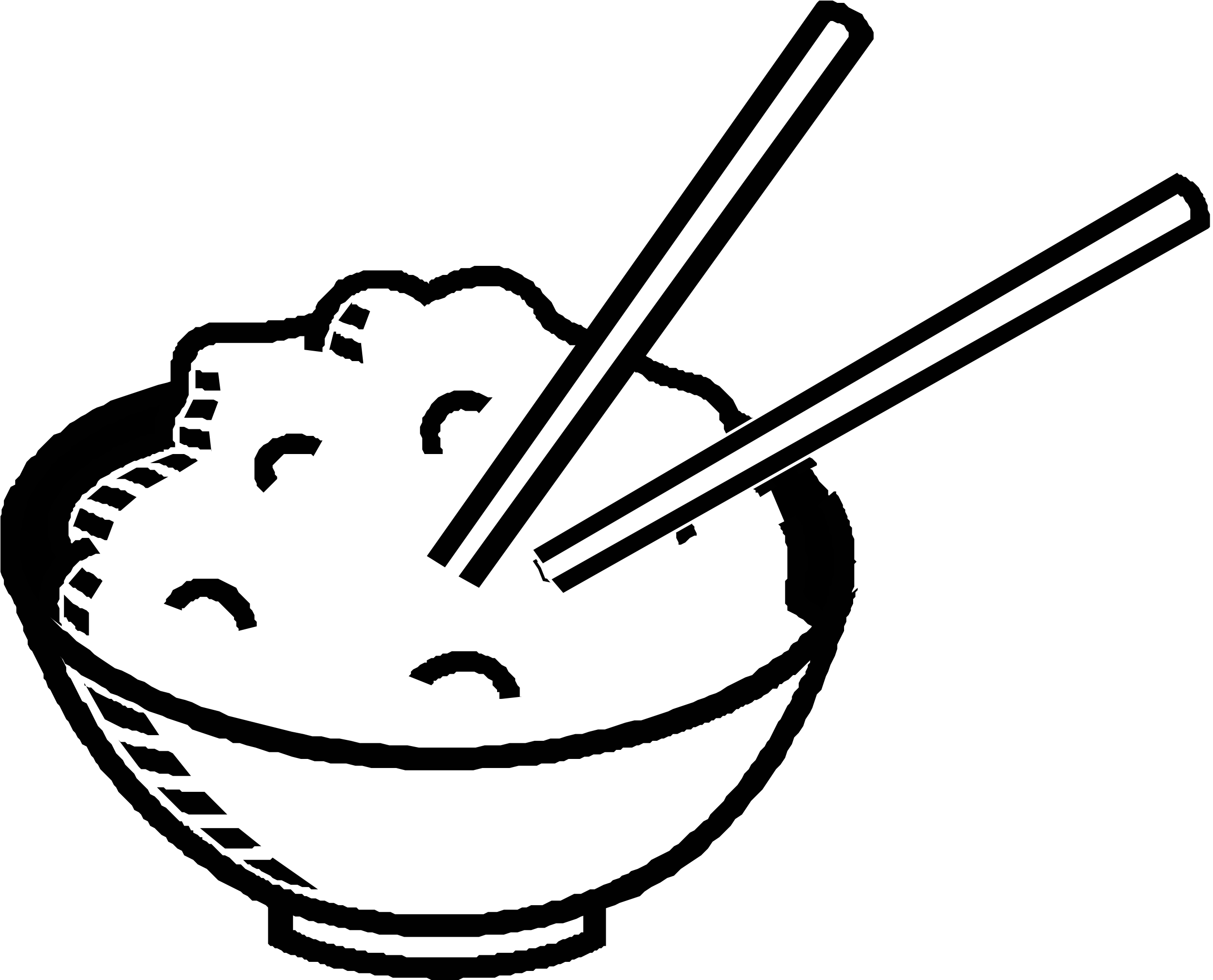 Images For Cereal Bowl Clip Art - Bowl Of Rice Clip Art (999x809), Png Download