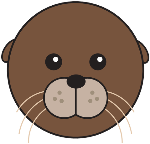 Animaru Sea Lion - Cartoon (800x800), Png Download
