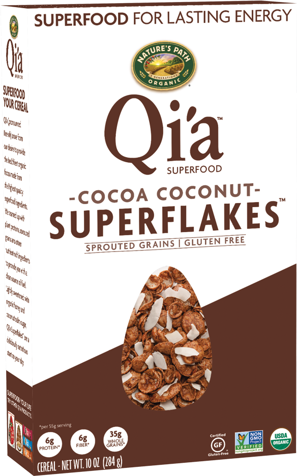 Qia Cocoa Coconut Superflakes (720x960), Png Download