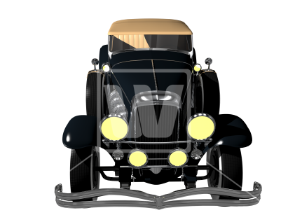 Elegant Classic Car Png - Convertible (550x362), Png Download