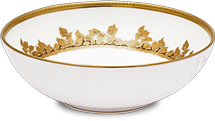 Feuille D'or Cereal Bowl - Bowl (1181x1181), Png Download