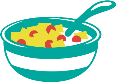 Png Library Stock Clipart Bowl Of Cereal - Library (400x400), Png Download
