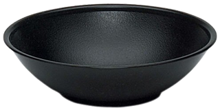 Black Plastic Bowl Png (376x338), Png Download