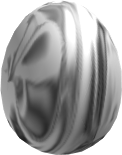 Chrome Egg Of Speeding Bullet - Chrome Egg (420x420), Png Download