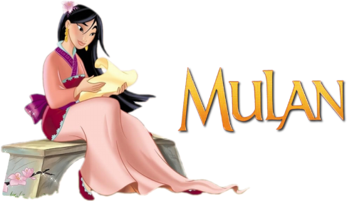 9 1 - Mulan Disney (500x281), Png Download