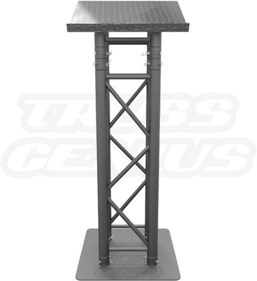 Matte Black Truss Lectern - Lectern Black Truss (570x570), Png Download