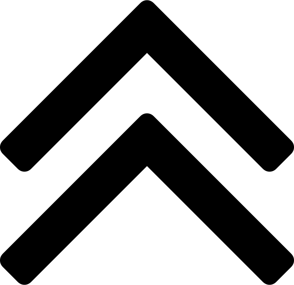 Double Arrow - - Arrow Up Icon Png (980x950), Png Download