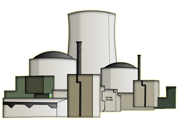 Power Station Clip Art (400x308), Png Download