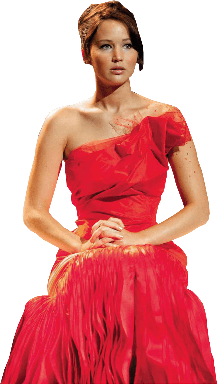 Movies - Jennifer Lawrence Red Png (1016x1360), Png Download