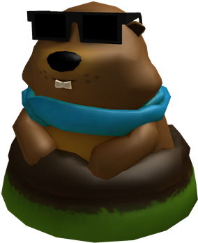 Groundhog Head - Chocolate (420x420), Png Download