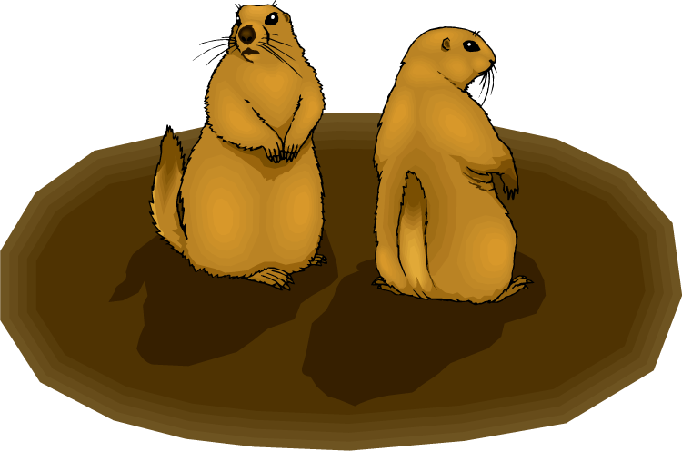 Free Groundhog Clipart - Groundhog Clipart (750x497), Png Download
