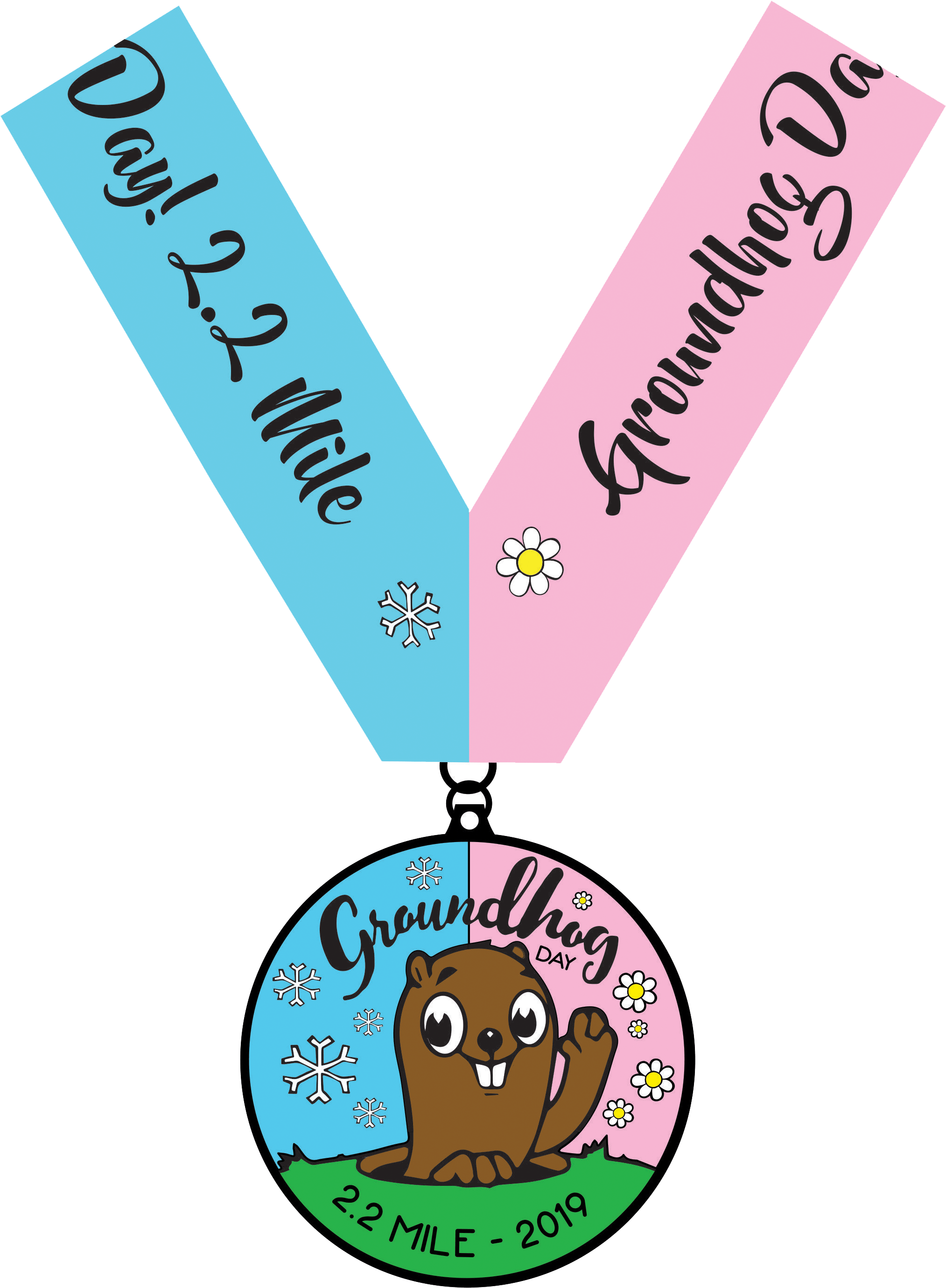 We All Know That February 2nd Is Groundhog Day So We're - 2019 Groundhog Day 2.2 Mile - Augusta (2048x2761), Png Download