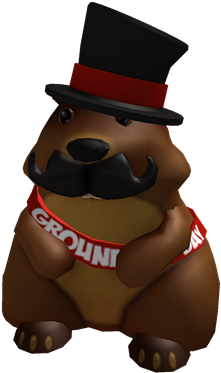 Groundhog Friend - Cartoon (420x420), Png Download