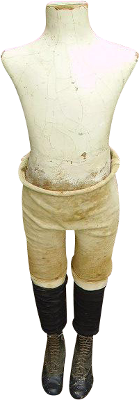 Antique 1800's Child Mannequin Store Display Form - Mannequin (575x575), Png Download