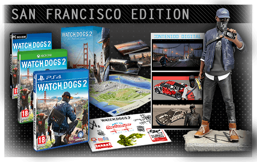 Watch Dogs 2 San Francisco Edition - Watch Dogs 2 (530x335), Png Download