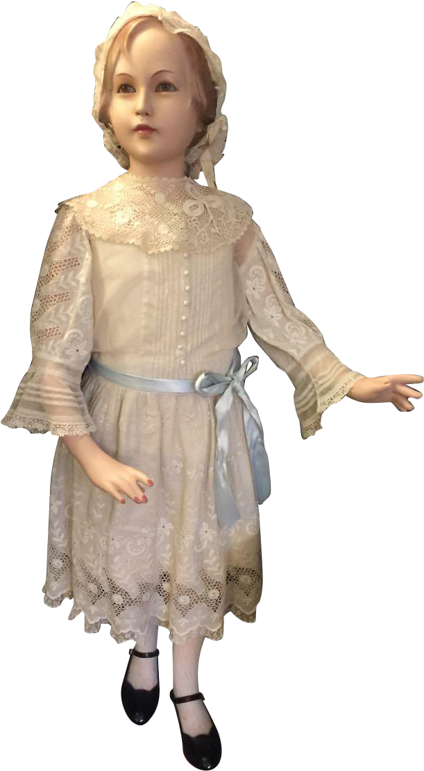 Rare 44" Vintage Austrian J - Child (1111x1111), Png Download