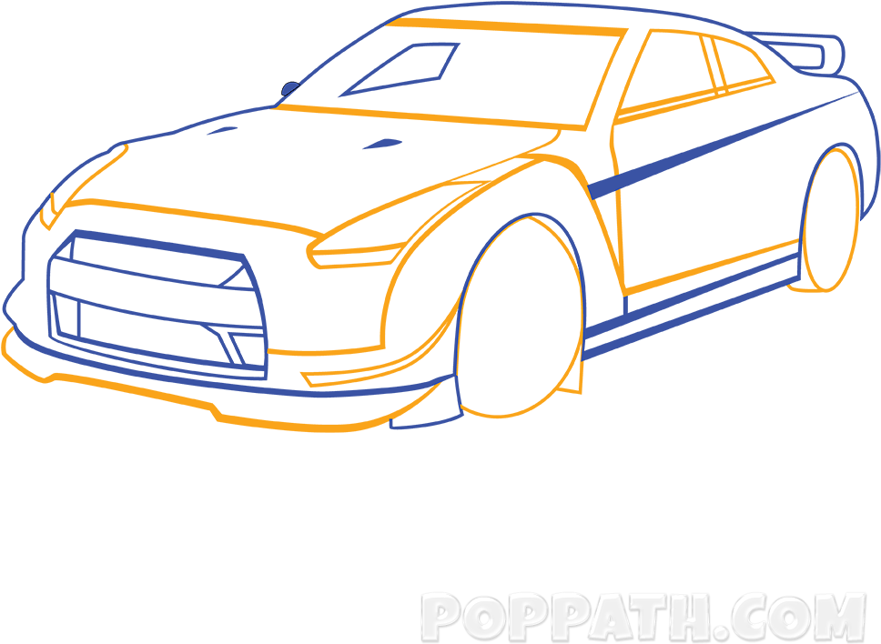 Race Cars Drawing At Getdrawings - Race Cars Drawing (1000x1000), Png Download