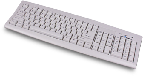 Tangent Antimicrobial Washable Medical Keyboards With - Seal Shield Silver-seal Medical Grade International (479x256), Png Download