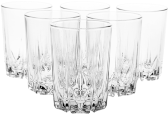 Water Glasses - Karat - Water (340x510), Png Download