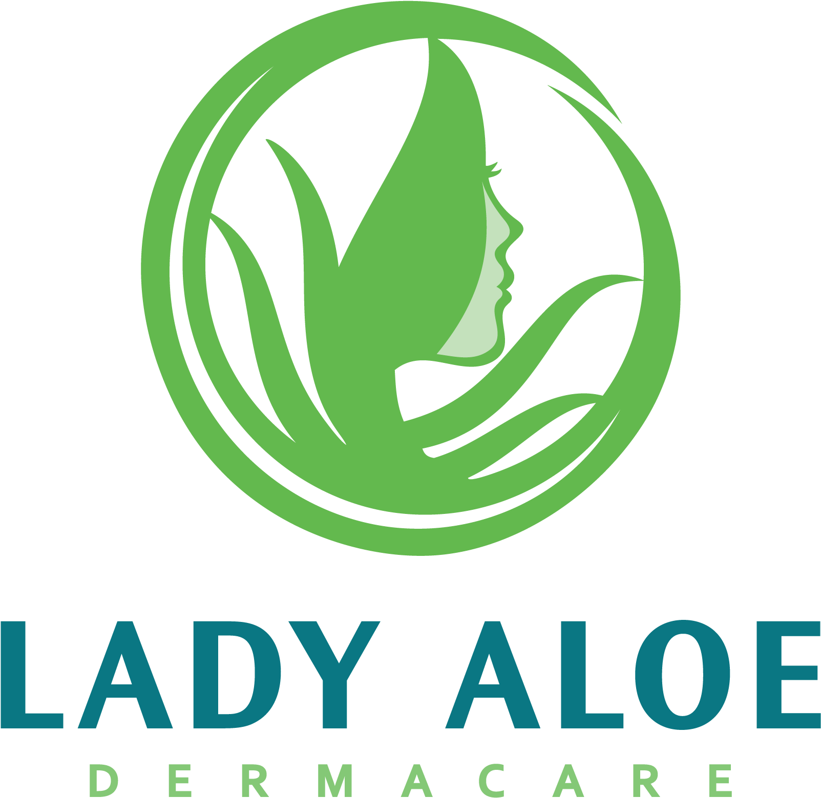 Woman's Face With A Young, Fresh And Clean Skin, Framed - Aloe Vera Logo Png (2000x2000), Png Download