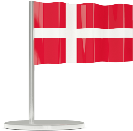 Denmark Flag 3 - Denmark Flag Png Gif (640x480), Png Download