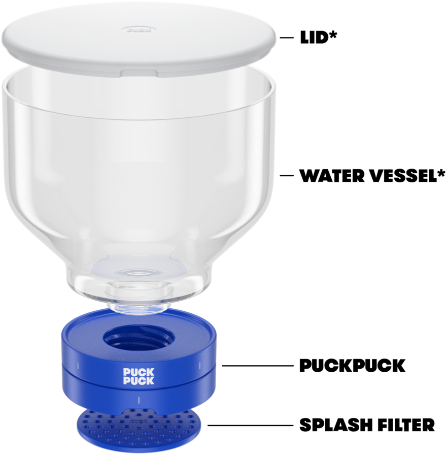 *water Vessel Is Optional And Can Be Swapped Out With - Blender (1024x1024), Png Download