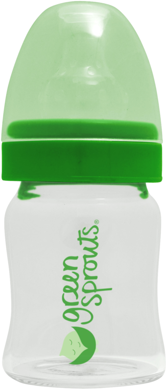 Glass Feeding Bottle - Baby Bottle (1024x1024), Png Download