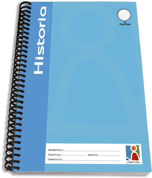 3 School Notebooks By Subject - Cuaderno De Matematicas Png (535x600), Png Download
