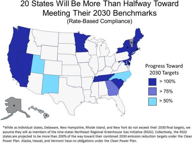 Most States Well On The Path To Comply With Final Clean - States You Can Be Fired For Being Gay 2017 (684x515), Png Download
