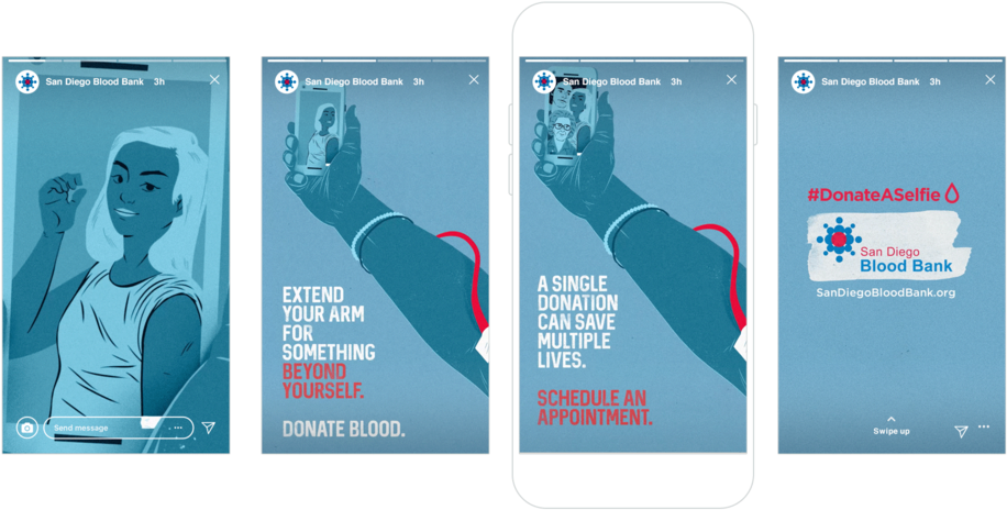 Insta-stories Red - Graphic Design (1000x563), Png Download