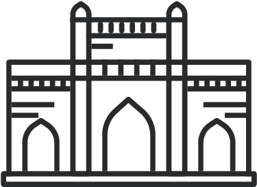 Mumbai - Silueta Balcon Png (560x560), Png Download