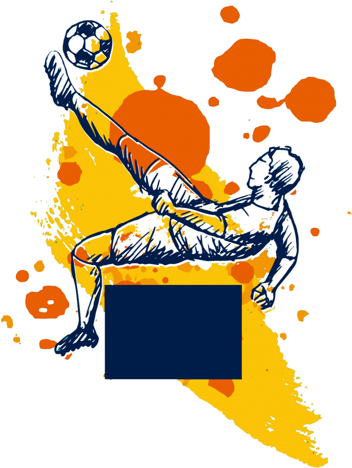 2018 World Football Cup Background Free Vector - Football World Cup 2018 Png Vector (735x1024), Png Download