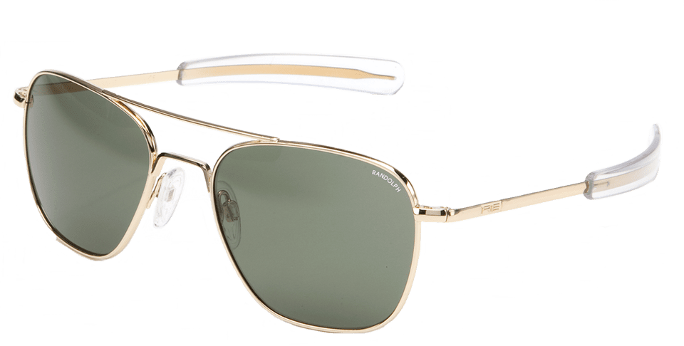 Randolph Engineering 23k Gold Frame Bayonet Temple - Bosch Sunglasses (960x486), Png Download