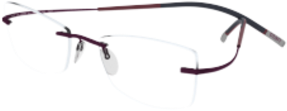 Silhouette Eyeglasses Titan Minimal Art Icon Chassis - Spectacle (1505x753), Png Download