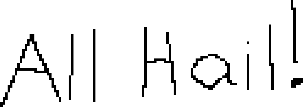 All Hail - Calligraphy (1920x890), Png Download