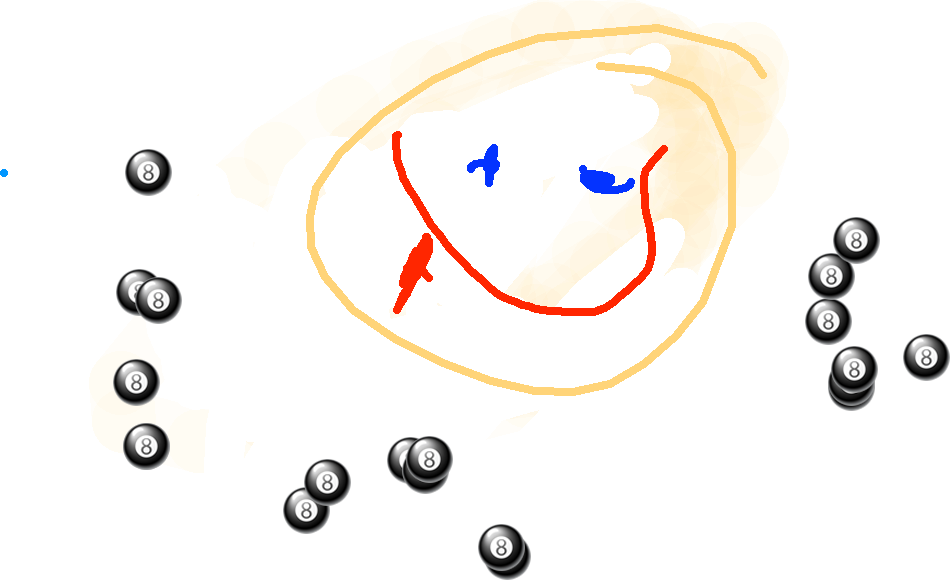 Cool Dog - Drawing - Circle (950x580), Png Download