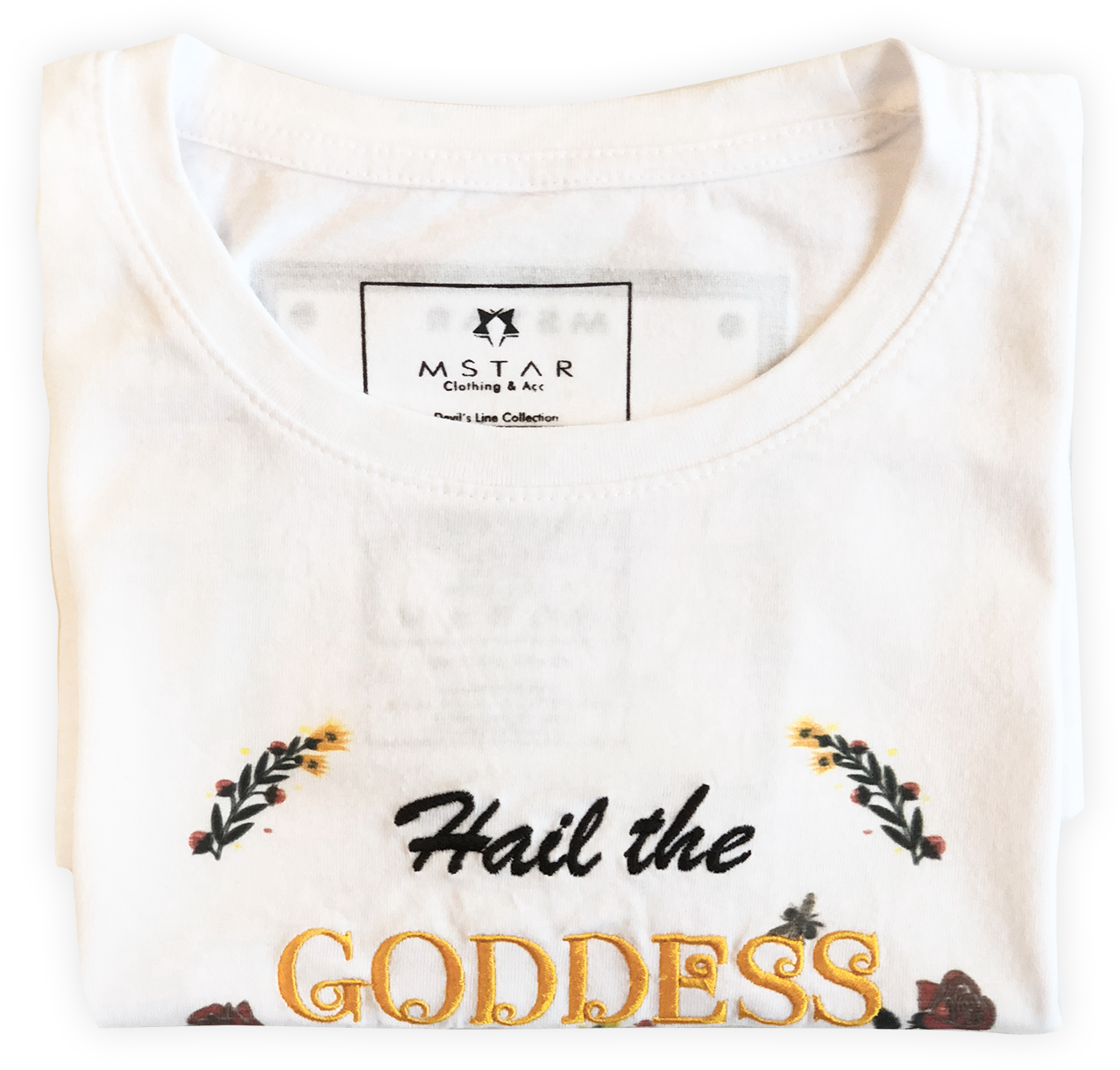 Hail The Goddess Woman Tshirt Embroidered Mstar Shop - キューピット (2000x2000), Png Download