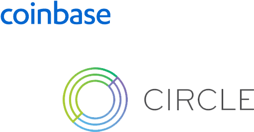 Leading Us Cryptocurrency Exchange Coinbase Announced - Circle (900x495), Png Download