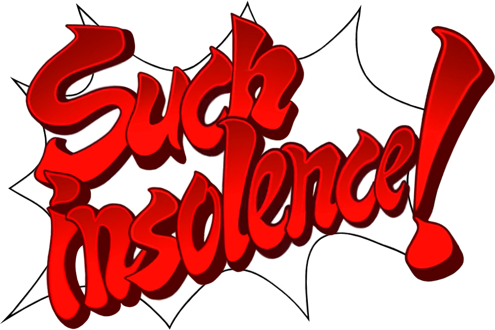 Here's A Look At "such Insolence - Phoenix Wright Such Insolence (968x645), Png Download