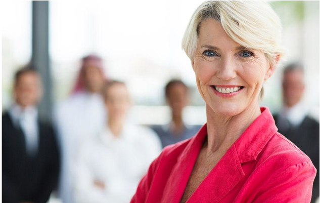 Female Executive (1200x400), Png Download