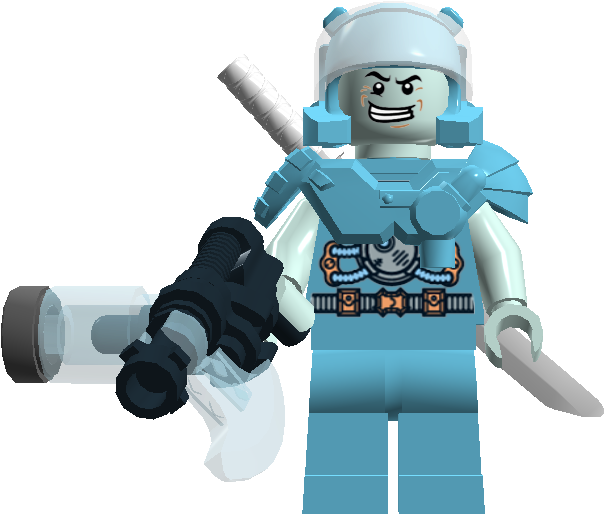 Chill King - Lego (618x544), Png Download
