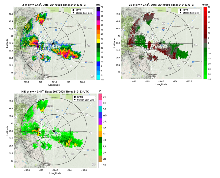 Ra Rain, Hr Heavy Rain, Rh Rain Hail Mixture, Ha - Map (849x688), Png Download