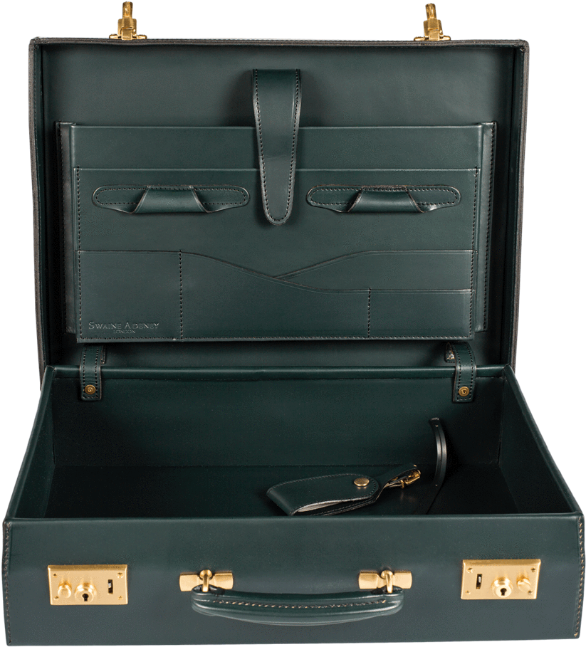 The Churchill - Jaguar Green - Suitcase (1400x1400), Png Download