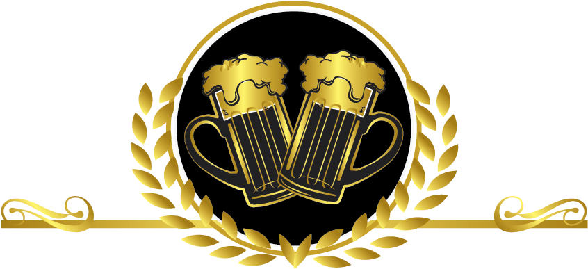 Logo Design For Beer (864x404), Png Download