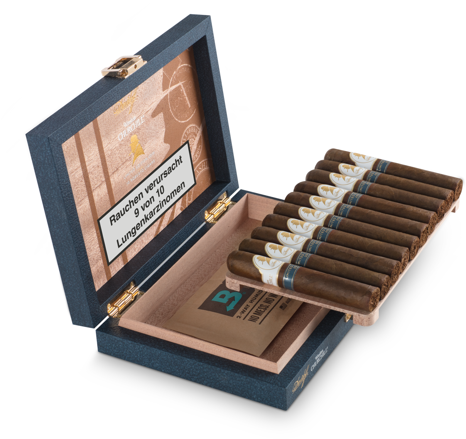 The Robusto Is Limited To 8,000 Boxes Of 10 Cigars, (2000x2000), Png Download
