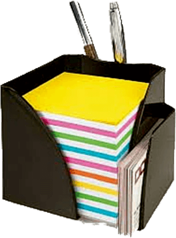 Bantex -optima Memo Cube 1 Refill - Chair (1280x850), Png Download
