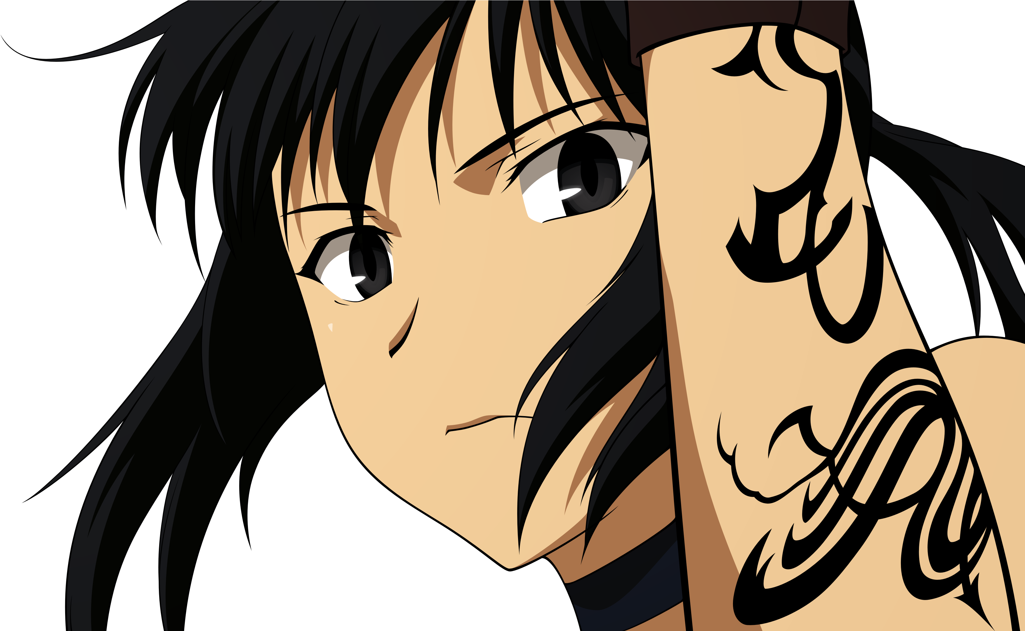 Download Png - Canaan And Alphard Tattoo (3840x2160), Png Download